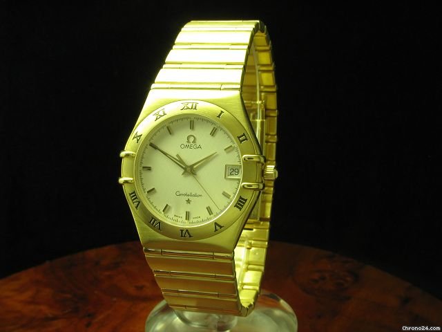 Omega Constellation 18kt 750 Gold Herrenuhr Inkl. Box & Papiere watches
