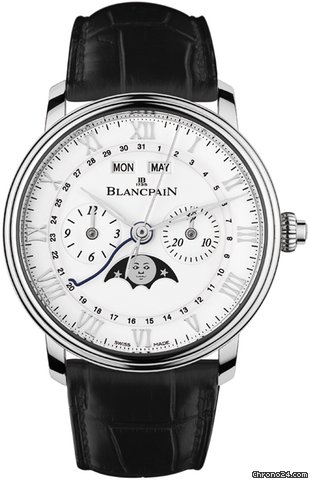 Blancpain Villeret Single Pusher Chronograph Complete Calendar watches