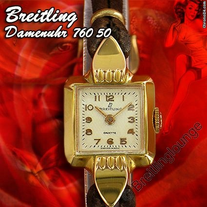 Breitling elegante Damen- Armbanduhr watches