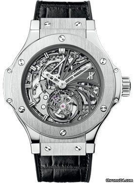 Hublot Big Bang 44mm Tourbillon Platinum Minute Repeater Tourbillon watches