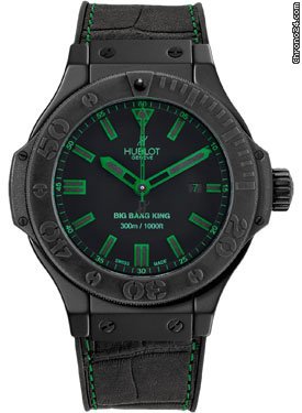 Hublot Big Bang King 48mm All Black Green watches