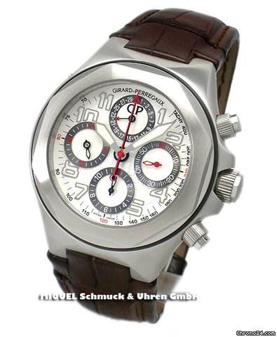 Girard Perregaux Chronograph Laureato Evo3 (gebraucht) watches