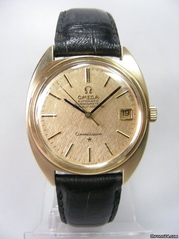Omega Constellation certifiee chronomEtre plaquee or jaune watches