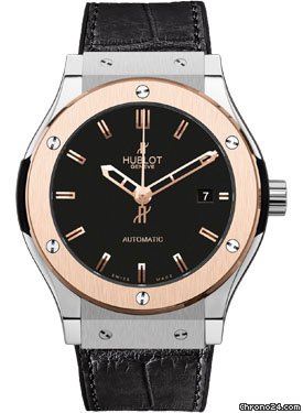 Hublot Classic Fusion 38mm Zirconium And Gold watches