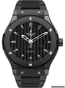 Hublot Classic Fusion 45mm Black Magic watches