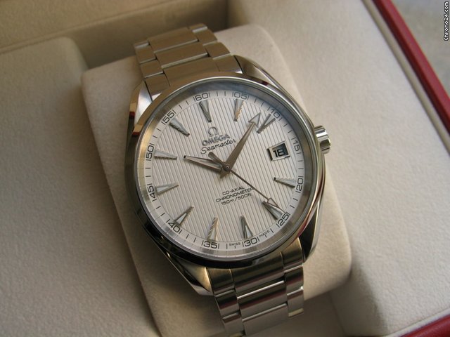 Omega Seamaster Aqua Terra Co-Axial Chronometer watches