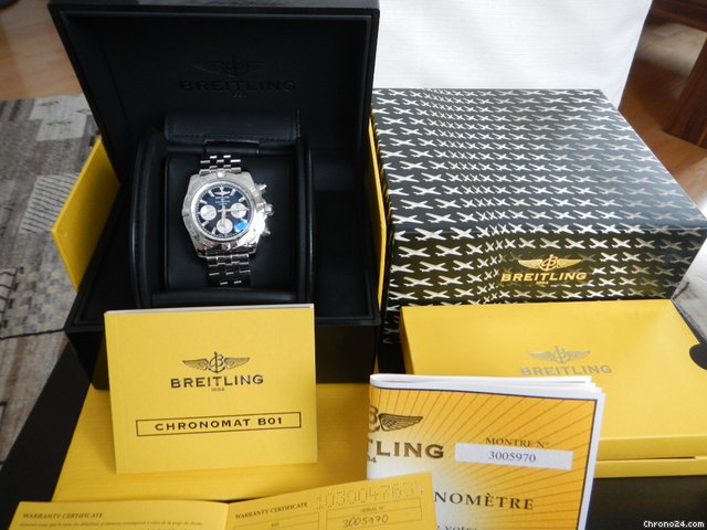 Breitling Chronomat 44 B 01 NP.: € 7.510,-NEU watches