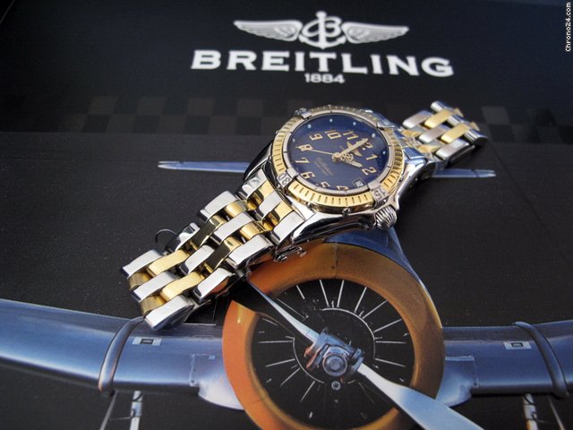 Breitling Callistino Stahl/Gold 18 Karat watches