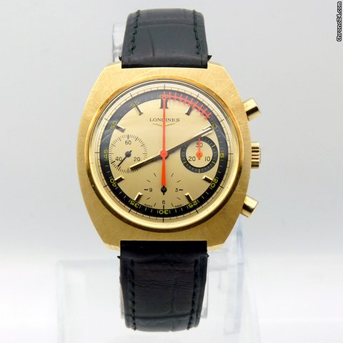 Longines 18ct Gold Nonius 1972 Rare Vintage Chronograph - Vernier Sca watches