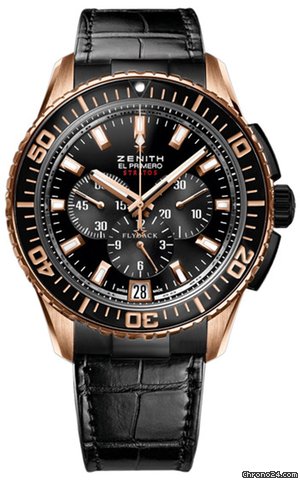 Zenith El Primero Stratos Flyback watches