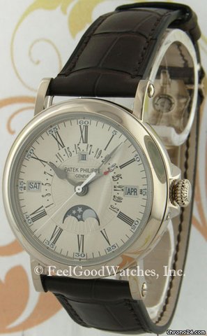 Patek Philippe 5159G Perpetual Calendar, White Gold watches