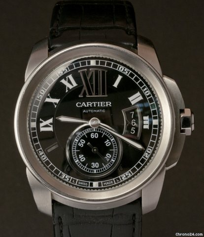 Cartier Steel Calibre watches