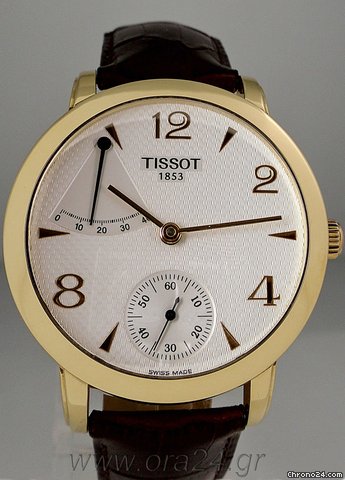 Tissot T-Gold Sculpture Line 42.4mm 18k Gold Power Reserve watches