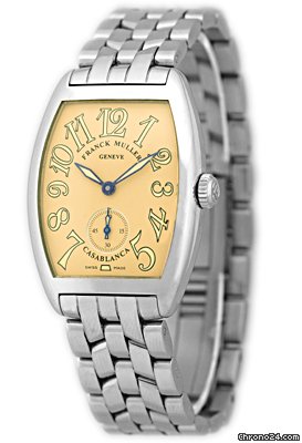 Franck Muller Midsize Stainless Steel Casablanca watches