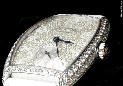 Franck Muller 18K White gold lady 7500S6 watches