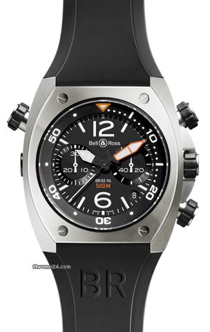 Bell & Ross BR02-94 Chronograph 44mm watches