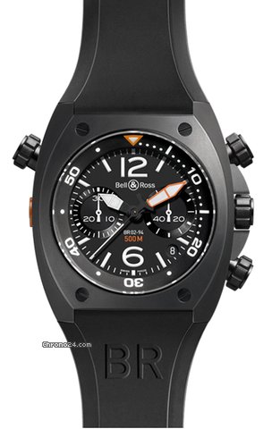 Bell & Ross BR02-94 Chronograph 44mm watches