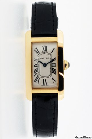 Cartier Ladies 18ct Tank Americaine Quartz watches
