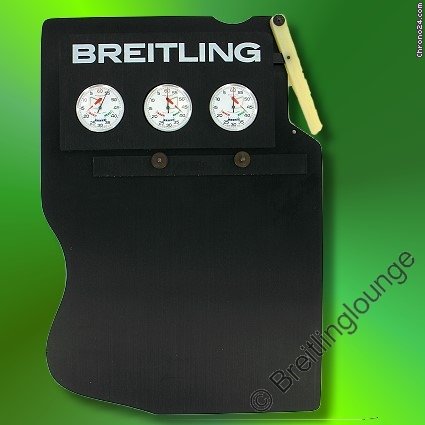 Breitling Wettkampfkladde mit 3 Yachting-Timern watches