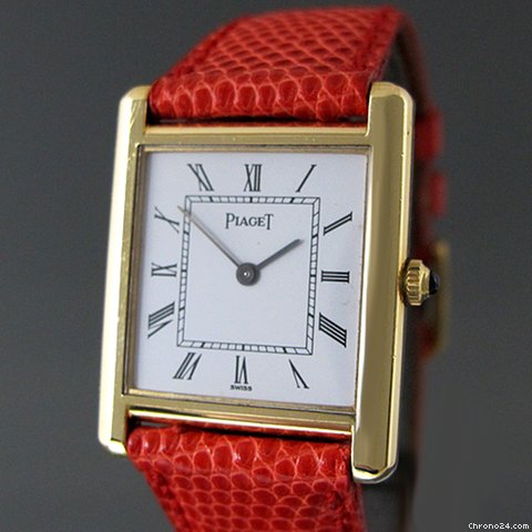Piaget "Damenuhr 18K/750 Gelbgold" - Bj. 1980, mit 2 Armb?ndern watches