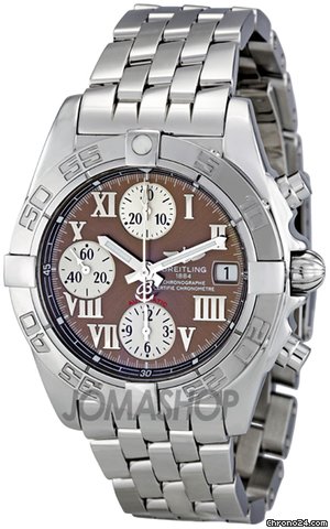 Breitling Chrono Galactic Bronze Dial Steel Automatic Mens Watch A13358L2-Q520SS watches