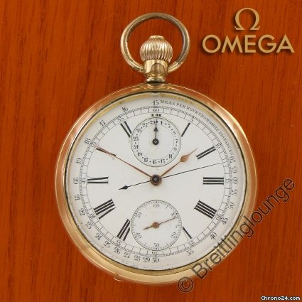 Omega rare Pocket Chronograph watches