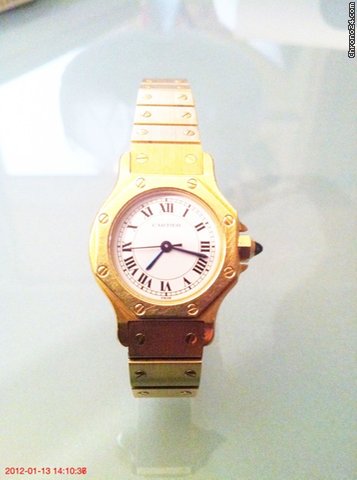 Cartier Santos Octogonal Oro para Dama watches