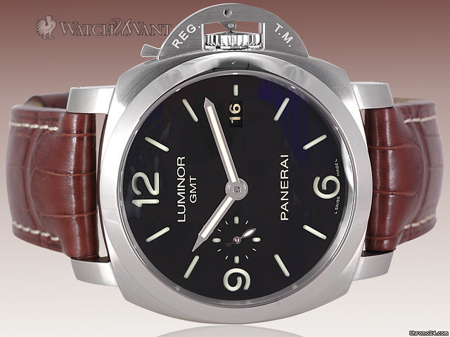 Panerai PAM 320 M - Luminor 1950 GMT 3-Days Automatic - 44mm Stainless Steel - Brand New in Box w/ All Boxes & Papers watches