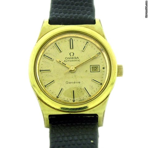 Omega GENEVE DATE AUTOMATIC WATCH watches