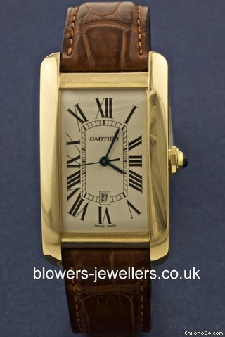 Cartier Tank Americaine W2603156. watches