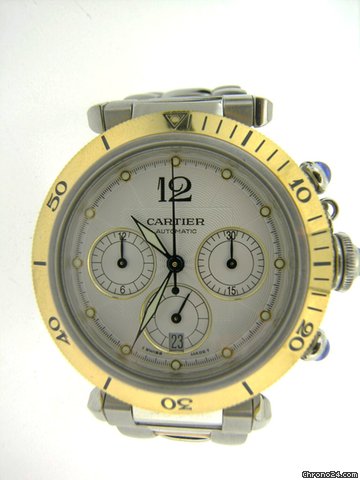 Cartier PASHA chrono 38mm W31036T6 watches