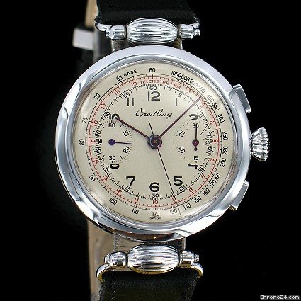 Breitling Montbrillant antiker Armband - Chronograph watches