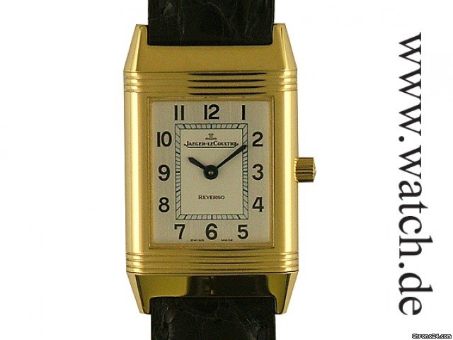 Jaeger-LeCoultre Reverso Dame kleines Modell Handaufzug 18kt Gelbgold 33x20mm watches