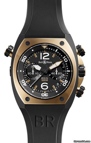 Bell & Ross BR02-94 Chronograph 44mm watches