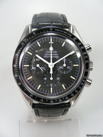 Omega Speedmaster professional chronographe vintage acier/cuir watches