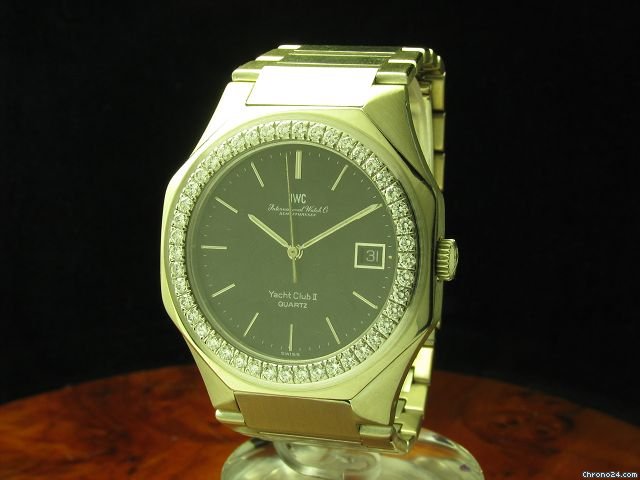 IWC Yacht Club Ii 18kt 750 Wei gold Herrenuhr Brillant Besatz watches