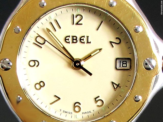 Ebel "Sportwave" Lady, Stahl/Gold watches