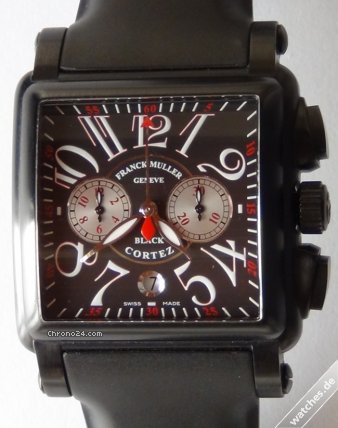 Franck Muller Conquistador Cortez - Black 10000 HCC DLC watches
