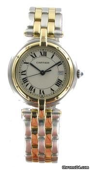 Cartier Panthere steel and Gold watches
