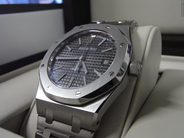 Audemars Piguet New Royal Oak Classic Steel Automatic Black Dial watches