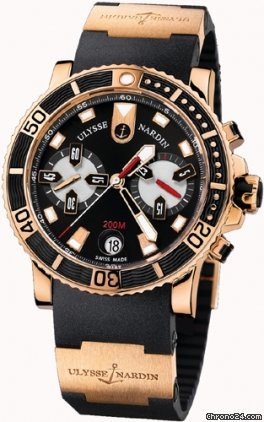Ulysse Nardin Maxi Marine Diver Chronograph NEU incl MWST mit B&P watches