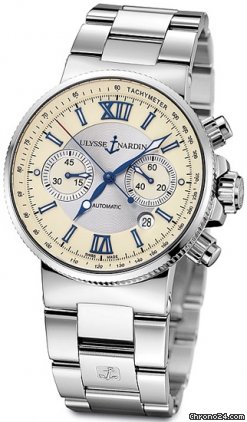 Ulysse Nardin Maxi Marine Chronograph NEU incl MWST mit B&P watches