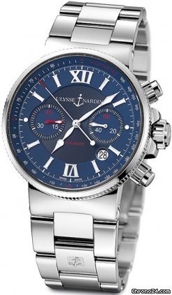 Ulysse Nardin Maxi Marine Chronograph NEU incl MWST mit B&P watches