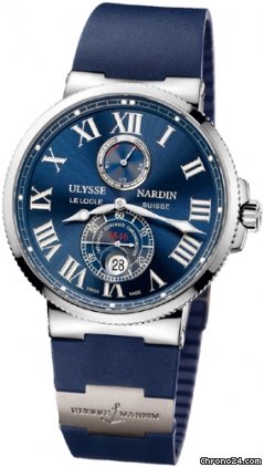 Ulysse Nardin Maxi Marine Chronometer 43m NEU incl MWST mit Box + Papieren watches