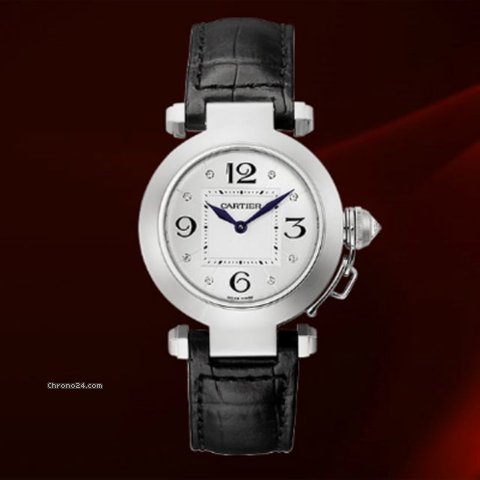 Cartier Pasha Oro Bianco Ref.wj11902g watches