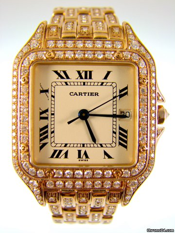 Cartier PANTHERE ROSEGOLD ORIGINAL DIAMANTEN NEU watches