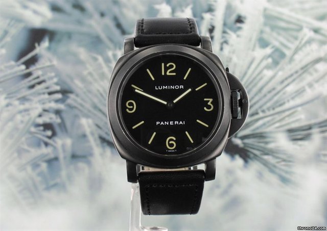 Panerai Pam 009 Luminor Base PVD watches