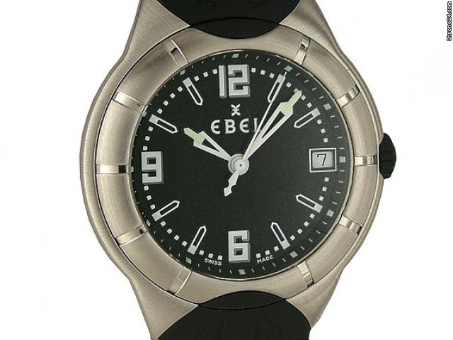 Ebel Type E Quarz Kautschuk 38mm watches
