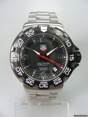 TAG Heuer Formula 1 plongee 200m complet acier watches