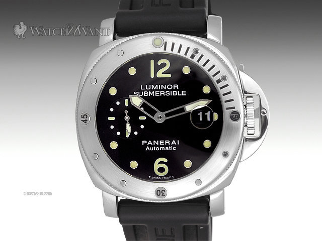 Panerai PAM 24 Luminor Submersible - 44mm Stainless Steel - Brand New In Box watches